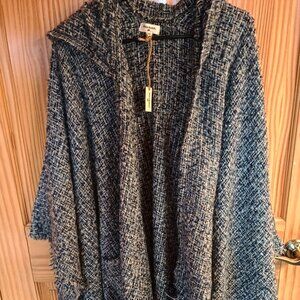 World Market Hooded Poncho